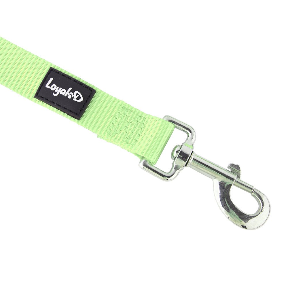 Loyal.D Fix.D Comfort Lime Green Dog Leash (Neoprene Handle) - Good Dog Peopleā¢