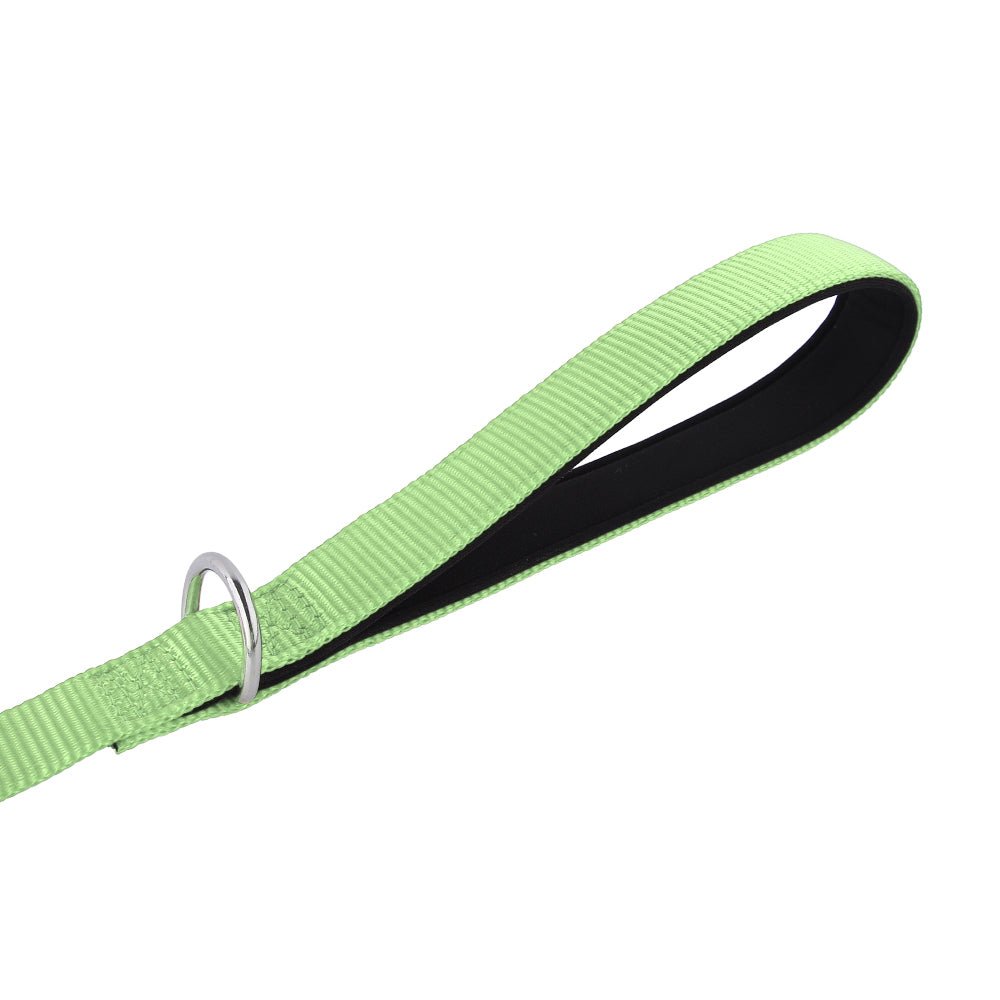 Loyal.D Fix.D Comfort Lime Green Dog Leash (Neoprene Handle) - Good Dog Peopleā¢