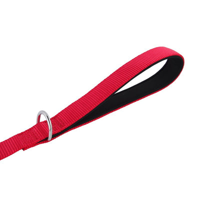 Loyal.D Fix.D Comfort Red Dog Leash (Neoprene Handle) - Good Dog Peopleā¢