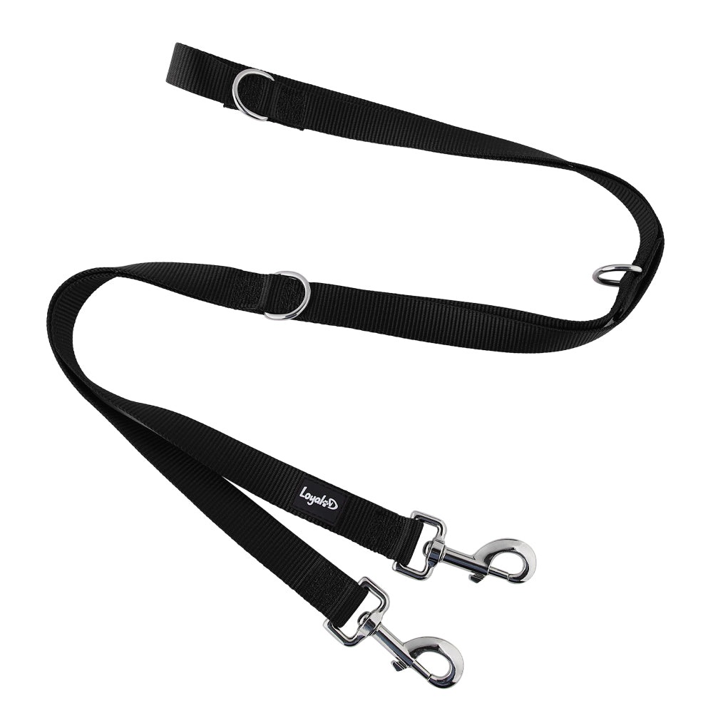 Loyal.D Multi-Purpose.D Black Dog Leash - Good Dog People™
