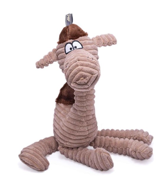 Nandog Pet Gear My BFF Corduroy Camel Squeaker Toy - Good Dog Peopleā¢