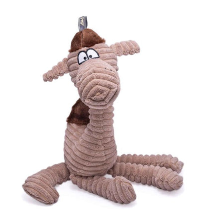 Nandog Pet Gear My BFF Corduroy Camel Squeaker Toy - Good Dog Peopleā¢