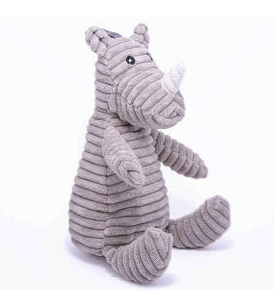 Nandog Pet Gear My BFF Corduroy Rino Squeaker Toy - Good Dog People™