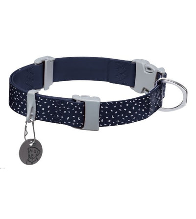 Ruffwear Confluence™ Reflective Waterproof Dog Collar (Midnight Blue) - Good Dog People™