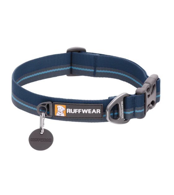 Ruffwear Flat Out™ Patterned Dog Collar (Blue Horizon) - Good Dog People™
