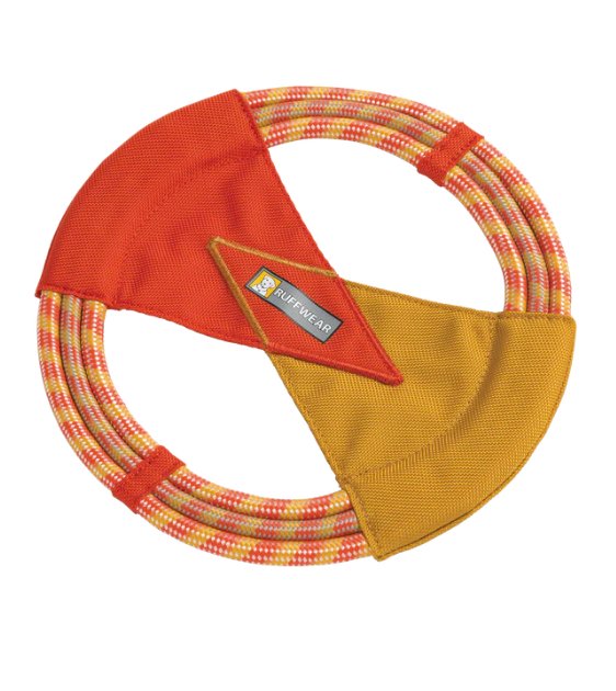 Ruffwear Pacific Ring™ Fling, Fetch & Tug Dog Toy (Sockeye Red) - Good Dog People™