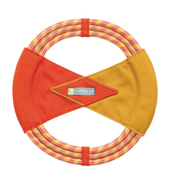 Ruffwear Pacific Ring™ Fling, Fetch & Tug Dog Toy (Sockeye Red) - Good Dog People™