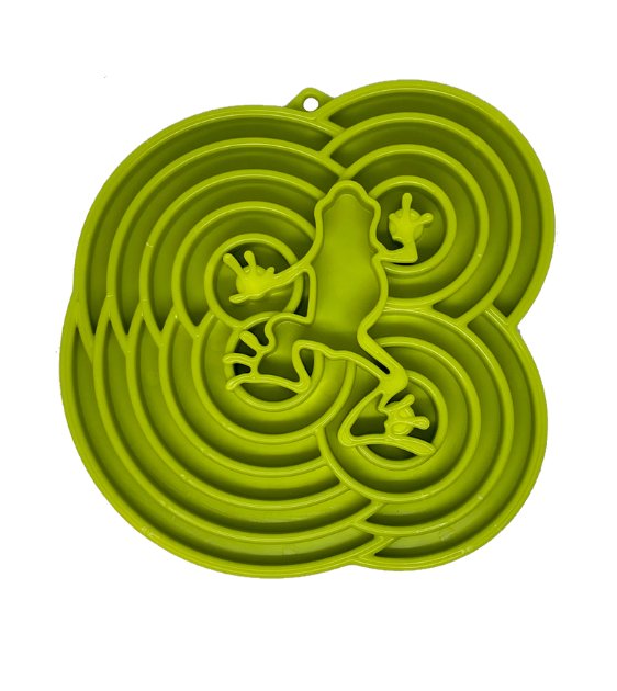 SodaPup Enrichment Feeding Tray For Dogs (Green Water Frog) - Good Dog Peopleā¢
