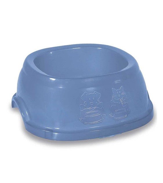 Stefanplast Break 4 Square Cat & Dog Bowl (Blue) - Good Dog Peopleā¢