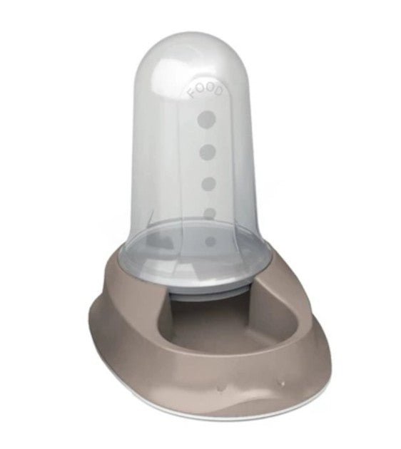 Stefanplast Chic Food & Water Dispenser For Cats & Dogs (Dove Grey) - Good Dog People™