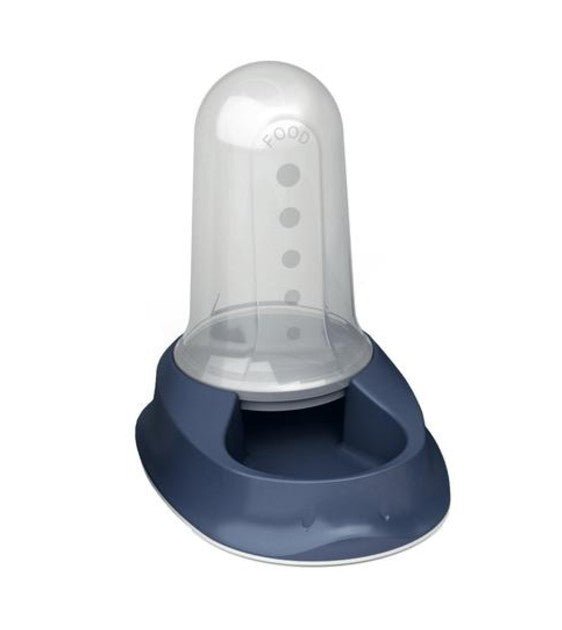 Stefanplast Chic Food & Water Dispenser For Cats & Dogs (Navy Blue) - Good Dog Peopleā¢