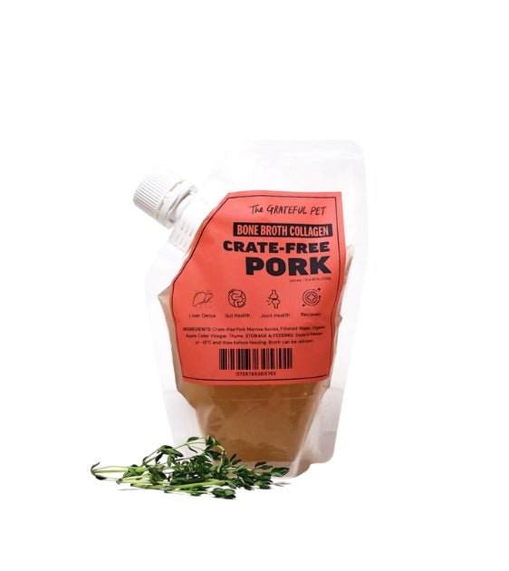 The Grateful Pet Bone Broth For Dogs & Cats (Pork) - Good Dog People™