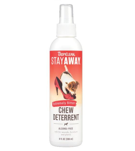 TropiClean Stay Away Pet Chew Deterrent Spray For Dogs