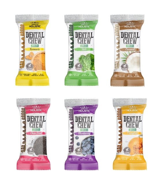 TRY & BUY: Absolute Holistic Boost Dental Dog Chew (4 Inch) - Random Flavour - Good Dog Peopleā¢