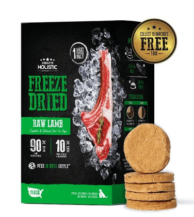 TRY & BUY: Absolute Holistic Freeze Dried Patties Dog Food - Lamb - Good Dog Peopleā¢
