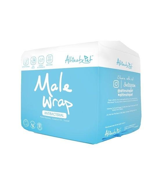 TRY & BUY: Altimate Pet Antibacterial Disposable Male Wrap For Dogs - Good Dog People™