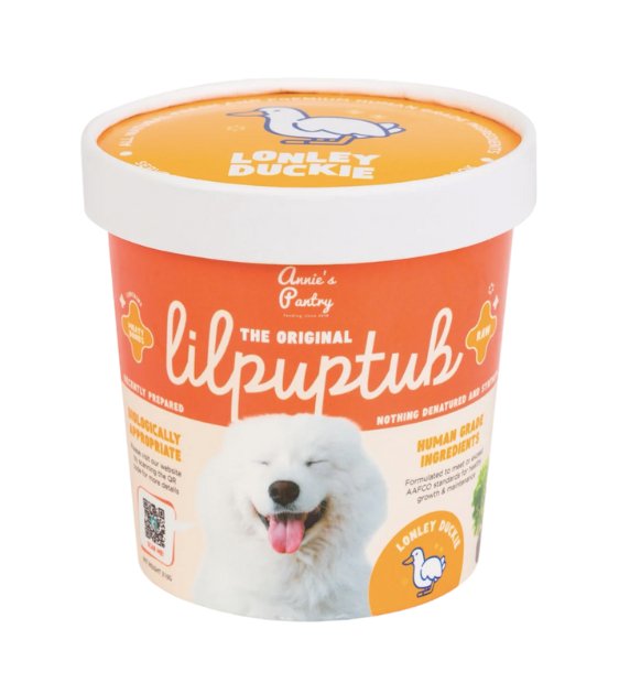 TRY & BUY: Annie's Pantry LilPupTubs Raw Dog Food (Lonely Duckie)