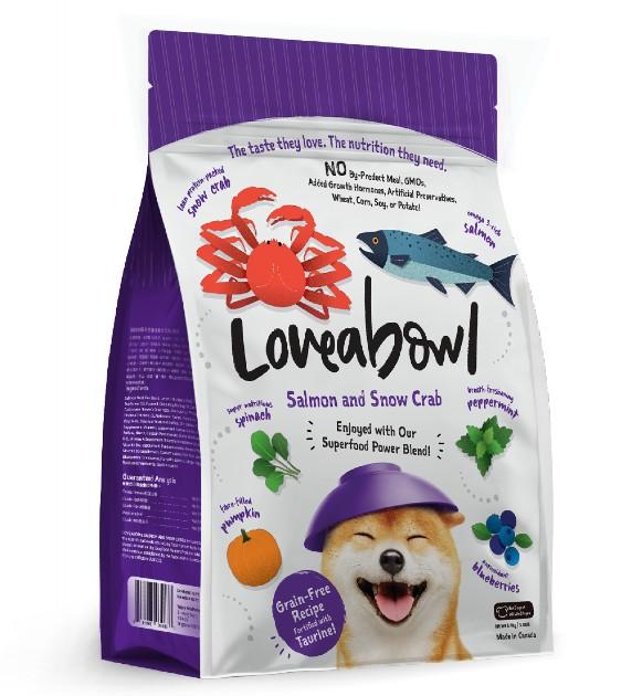 TRY & BUY: Loveabowl Salmon & Snow Crab Dry Dog Food (Trial Product - 30g) - Good Dog Peopleā¢