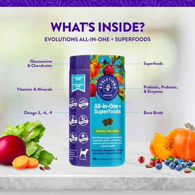 TRY & BUY: NaturVet Evolutions All-in-One + Superfood Soft Chew Dog Supplement - Good Dog People™