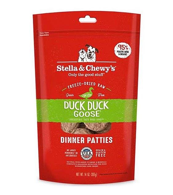 TRY & BUY: Stella & Chewy’s Freeze Dried Duck Duck Goose Dinner Patties Dog Food