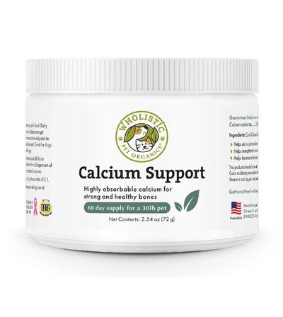 Wholistic Pet Organics Calcium Support Pet Supplement - Good Dog People™