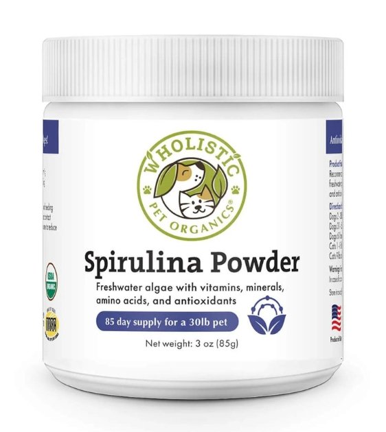 Wholistic Pet Organics Spirulina Powder (Immune System & Health Support) Dog Supplements - Good Dog People™