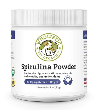 Wholistic Pet Organics Spirulina Powder (Immune System & Health Support) Dog Supplements - Good Dog People™