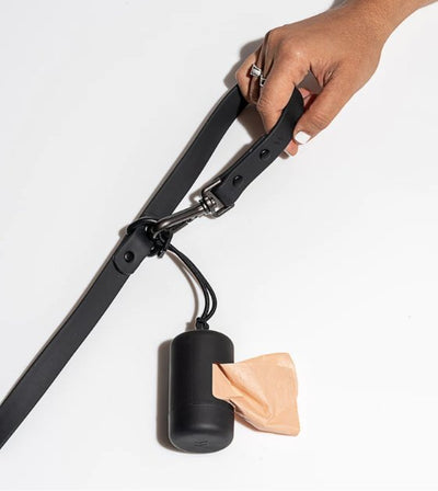 Wild One Poop Bag Carrier and Roll (Black) - Good Dog Peopleā¢