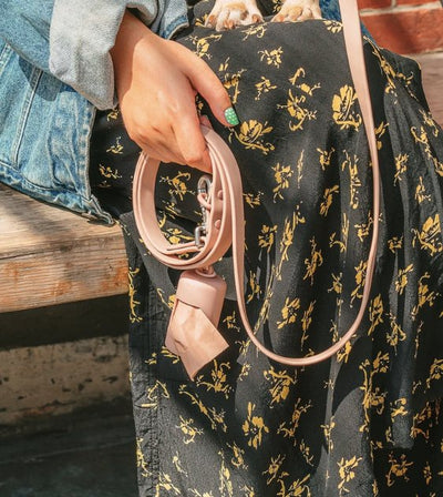 Wild One Poop Bag Carrier and Roll (Blush) - Good Dog Peopleā¢