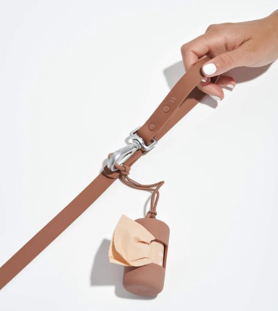 Wild One Poop Bag Carrier and Roll (Cocoa) - Good Dog Peopleā¢