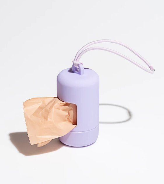 Wild One Poop Bag Carrier and Roll (Lilac) - Good Dog Peopleā¢