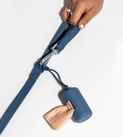 Wild One Poop Bag Carrier and Roll (Navy) - Good Dog Peopleā¢