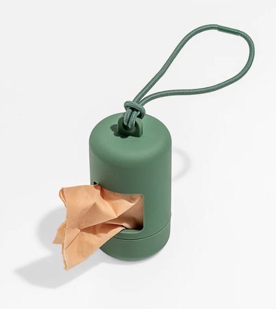 Wild One Poop Bag Carrier and Roll (Spruce) - Good Dog Peopleā¢
