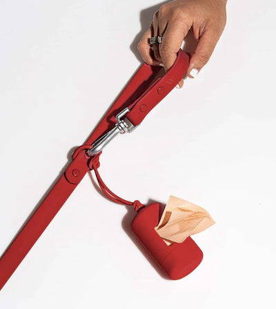 Wild One Poop Bag Carrier and Roll (Strawberry) - Good Dog Peopleā¢