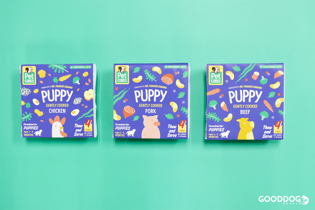 GDP Reviews: PetCubes Puppy Fresh Frozen Dog Food - Good Dog People™