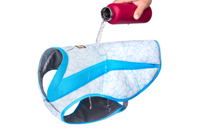 Ruffwear Swamp Cooler™ Reflective Cooling Dog Vest (Biolumin Blue)