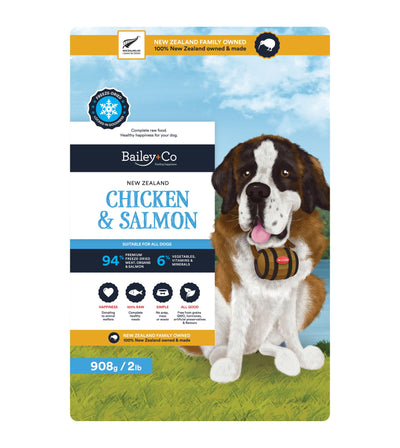 Bailey+Co New Zealand Freeze Dried Raw Dog Food (Chicken & Salmon)