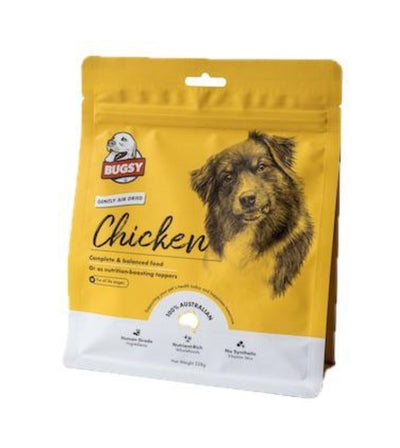 Bugsy Gently Air Dried Complete & Balanced Raw Dog Food (Chicken)