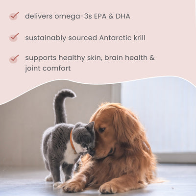Bark & Whiskers Gut Krill Bites Supplements For Cats & Dogs
