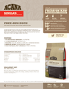 Acana Singles Free-Run Duck Dry Dog Food
