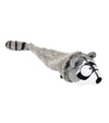 FuzzYard The Yeetz Swing-And-Throw Plush Dog Toy (Run Alone Raccoon)