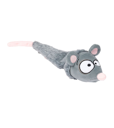 FuzzYard The Yeetz Swing-And-Throw Plush Dog Toy (Rack Off Rat)