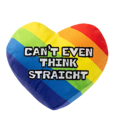 FuzzYard Pride Plush Dog Toy (Can't Think Straight)