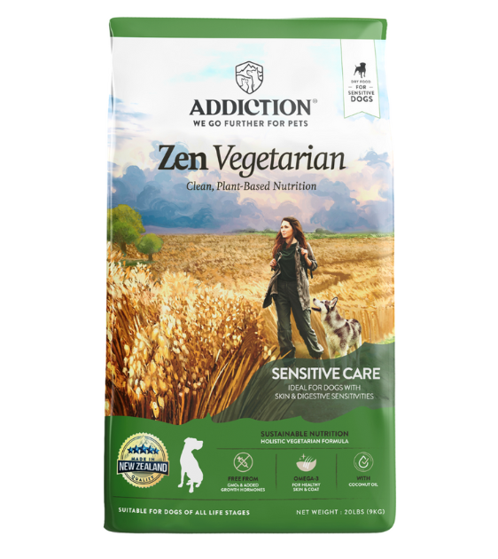 TRY & BUY: Addiction Dry Dog Food (Zen Vegetarian)
