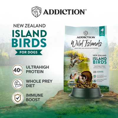 Addiction Wild Islands Dry Dog Food (Island Birds)