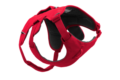 Ruffwear Web Master™ Dog Harness with Neck Buckle and Handle (Red Canyon)