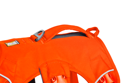 Ruffwear Web Master™ Dog Harness with Neck Buckle and Handle (Blaze Orange)