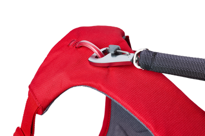 Ruffwear Web Master™ Dog Harness with Neck Buckle and Handle (Red Canyon)
