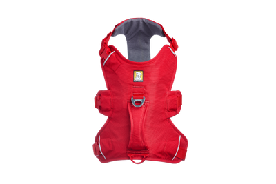 Ruffwear Web Master™ Dog Harness with Neck Buckle and Handle (Red Canyon)