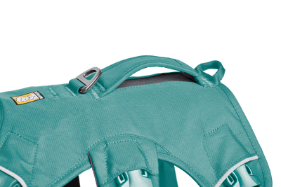 Ruffwear Web Master™ Dog Harness with Neck Buckle and Handle (River Rock Green)